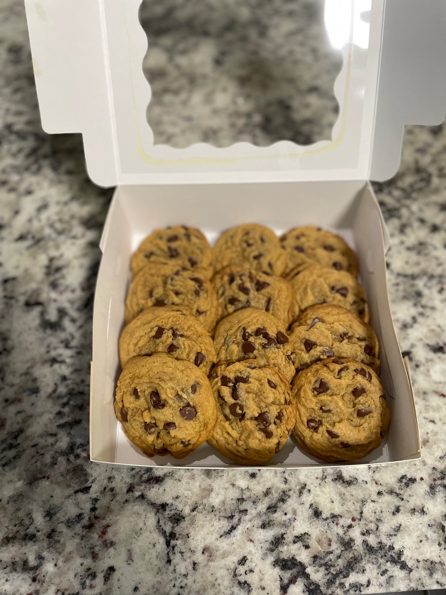 A Dozen Brown Butter Chocolate Chip Cookies
