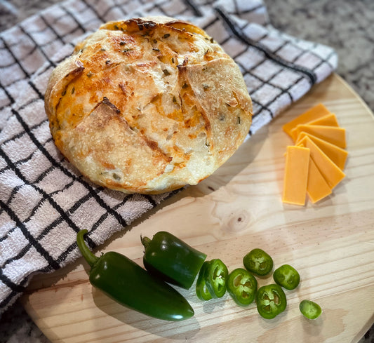 Jalapeño Cheddar Boule